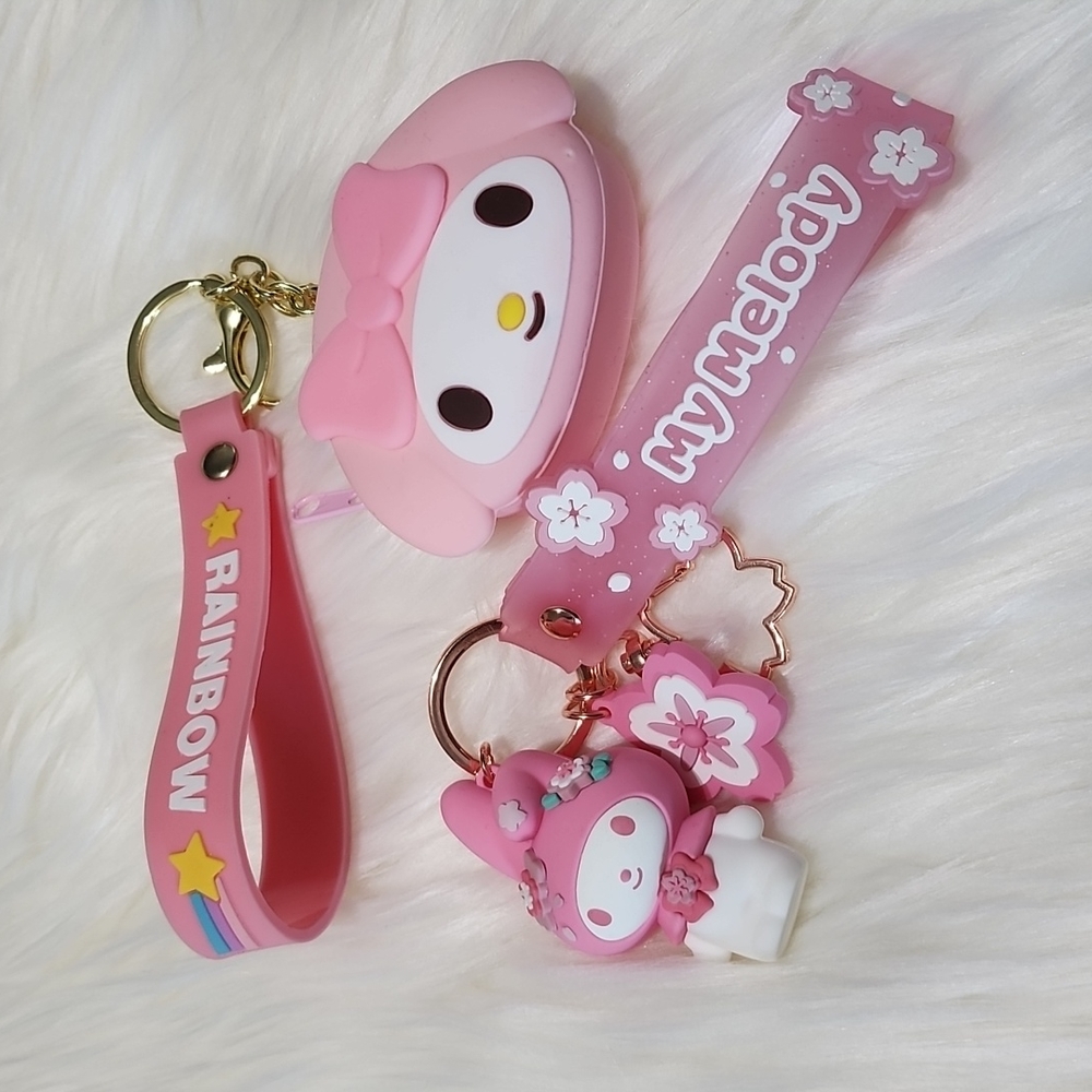 My Melody KeyChain Set Mini Coin Purse